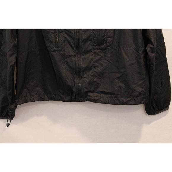 Nike ACG Hooded Lightweight Nylon Jacket Womens size XS Black Full Zip - Picture 4 of 9